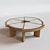 Italian Design Coffee Table: RIO by Charlotte Perriand 3D model small image 1