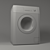 Zanussi Lightweight Washer - Sleek Design 3D model small image 2