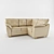 Modern Comfort: IKEA BЁRBU Sofa 3D model small image 2