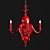 Elegant Octopus Chandelier: Adam Wallacavage 3D model small image 1