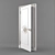 Title: Elegant K-79GB Model Door 3D model small image 3