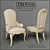 Elegant Provasi Chair: Art 1104_726 3D model small image 1