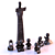 Elegant Artistic Figurines 3D model small image 3