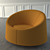 Elegant Tacchini Crystal Chair 3D model small image 1