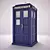 Classic Doctor Who TARDIS Model 3D model small image 1