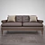 Timeless Elegance: Stylish Sofa 3D model small image 2