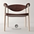  Danish Modern LM92 Chair 3D model small image 1