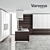 Modern Elegance: Varena Twelve Kitchen 3D model small image 2