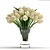 Radiant Tulip Blossom 3D model small image 1