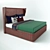 Homemotions "Lord" Bed: Luxurious and Stylish 3D model small image 1
