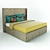 Modern Bed "Inna" - Kapitonov Free 3D model small image 1