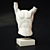 Sleek Torso Sculpture 3D model small image 1