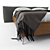 Modern Boconcept Bed 3D model small image 2