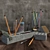 Creative Garage Dining Sets: Koh-I-Noor & Rotring Pencils, Brutal Pencil Case, Barzha Table Accessory 3D model small image 1