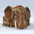 Elephant Ashtray: Stylish & Durable 3D model small image 1