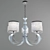 Bregatto 100.5 Chandelier - Italian Design Excellence 3D model small image 1