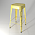 Elegant James Bar Chair 3D model small image 1