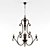 Kichler Mithras 3-Light Mini Chandelier 3D model small image 1