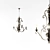 Kichler Mithras 3-Light Mini Chandelier 3D model small image 2