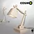 Title: Cosmo Wooden Table Lamp 3D model small image 1