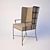 Title: Rugged Caracole Armchair 3D model small image 1