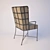 Title: Rugged Caracole Armchair 3D model small image 2