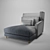 Cozy Compact Sofa 3D model small image 3