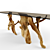 Rustic Root Console Table 3D model small image 2