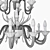 Luxurious Leucos Belzebu Chandelier - 18-Light 3D model small image 3