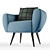 Cozy Armchair: Ultimate Comfort 3D model small image 3