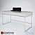 Sleek Notule Desk by Ligne Roset 3D model small image 1