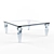 Contemporary Acrylic and Glass Coffee Table 3D model small image 2