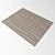 Natural Rattan Carpet - 160x140 Size 3D model small image 3