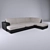 Spacious Corner Sofa: 3500*2450*950 3D model small image 1