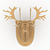 Elegant Plywood Elk Wall Decor 3D model small image 2