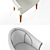 Elegant Sinan Armchair: Ultimate Comfort! 3D model small image 2