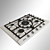 Miele KM2034 Induction Hob 3D model small image 1