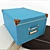 Fjell Box: Stylish Storage Solution 3D model small image 2