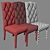 Elevated Dining Chair 3D model small image 3