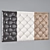 Soft Wall Panel with 3 Varieties of Leather | Max 2014, OBJ Files 3D model small image 3