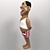 Obama Doll: 36 cm Size 3D model small image 2