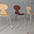 Sleek Dual Texture Ant Chair 3D model small image 1