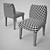 Elegant Isotta Chair 3D model small image 2