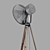 Title: Industrial Loft Tripod Spotlight 3D model small image 2