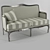 Title: Sleek Sevensedia Sofa 3D model small image 1