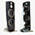 JAMO R909 Floorstanding Speakers 3D model small image 2