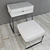 Transforming Table and Ottoman 3D model small image 1