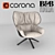 B&B Italia Tabano: Unwrapped, Corona Materials, Customize & Enjoy 3D model small image 1