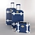 Blue Entrepreneur Luggage Set 3D model small image 1