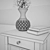 Elegant Hemnes Bedside Table 3D model small image 2